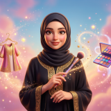 لعبة تلبيس عبايات محجبات | العاب أزياء ومكياج بنات 