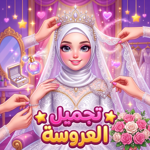 لعبة تلبيس عروسة محجبة | العاب مكياج ليلة الزفاف